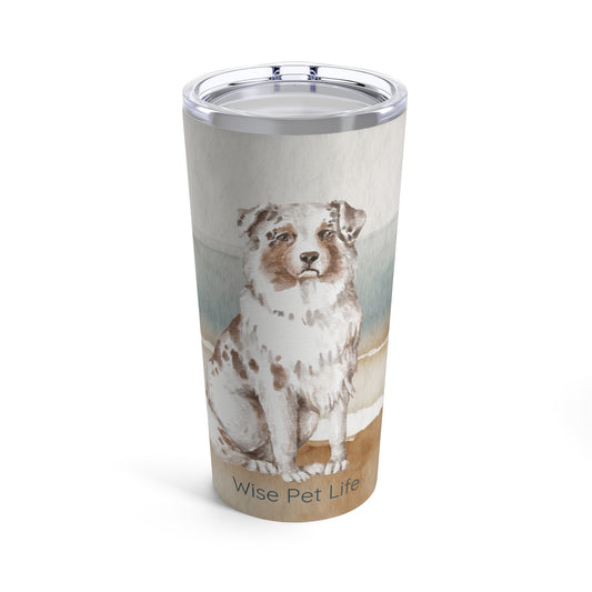 Australian Shepherd Tumbler 20oz