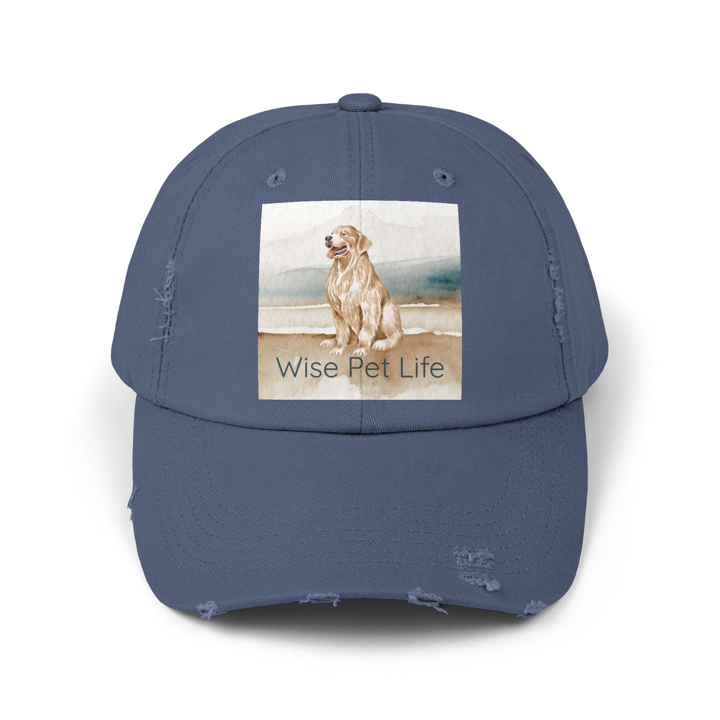 Golden Retriever Distressed Cap