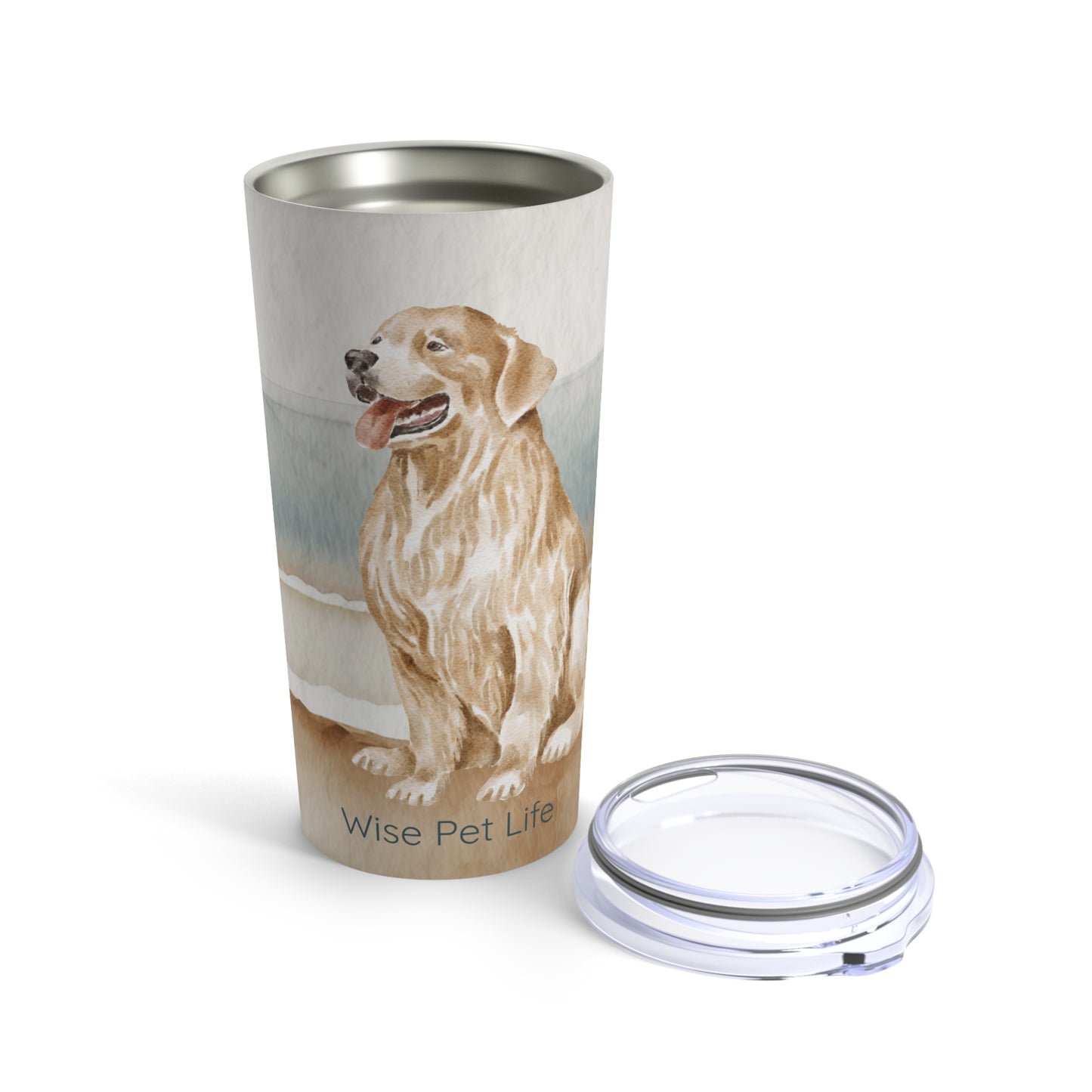 Golden Retriever Tumbler 20oz