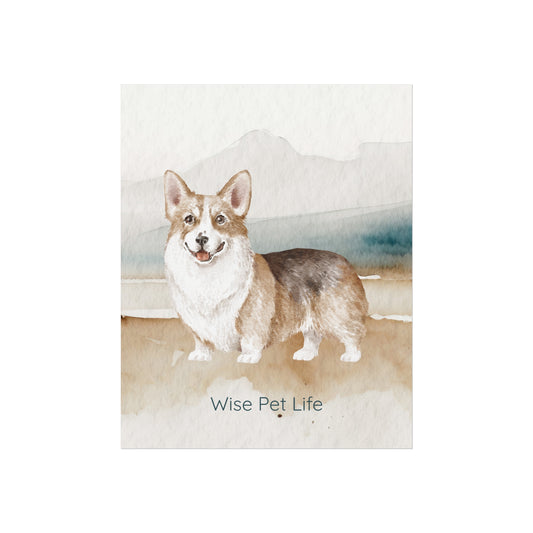 Corgi Fine Art Print