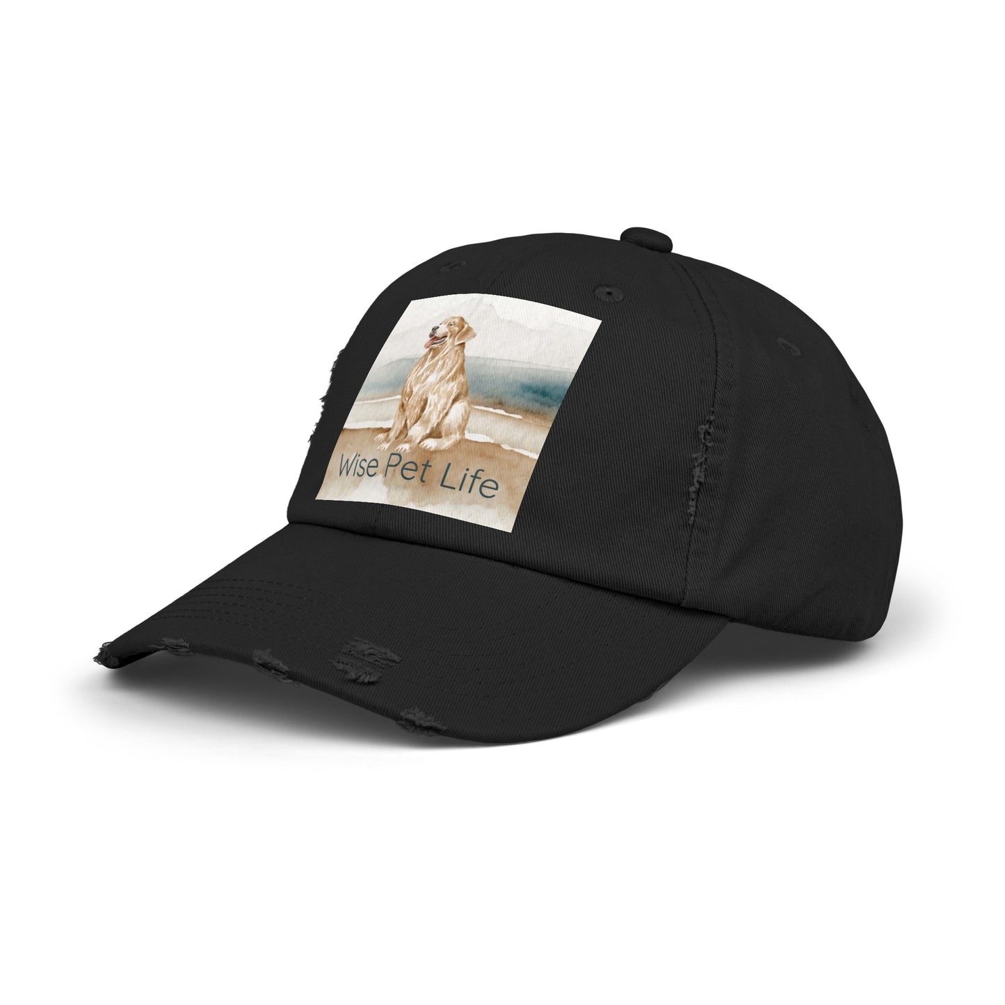 Golden Retriever Distressed Cap