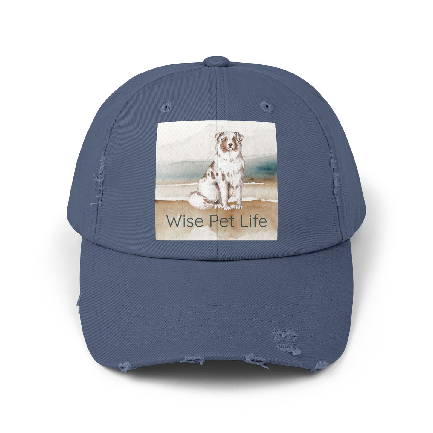 Australian Shepherd Distressed Cap