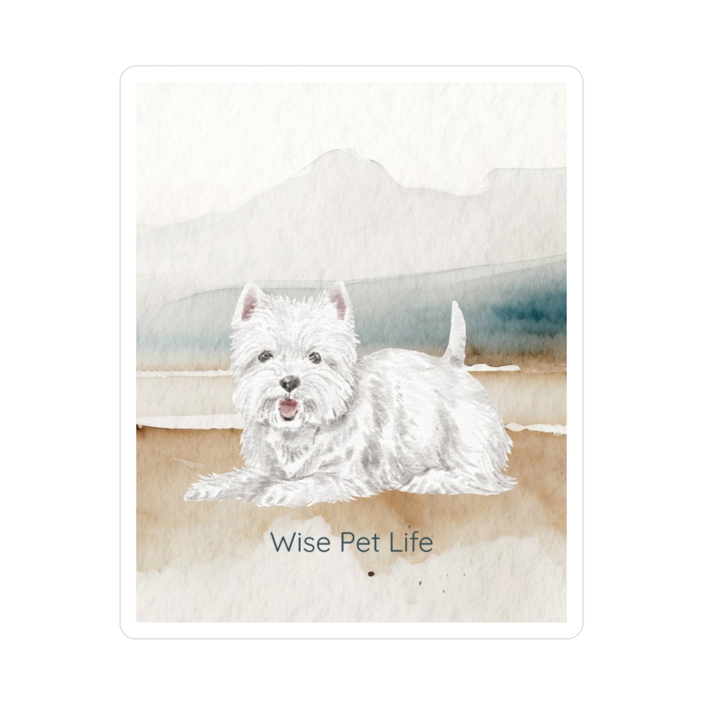 Westie (West Highland White Terrier) Sticker