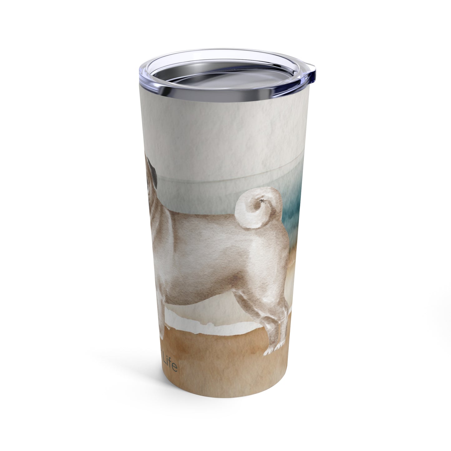 Pug Tumbler 20oz