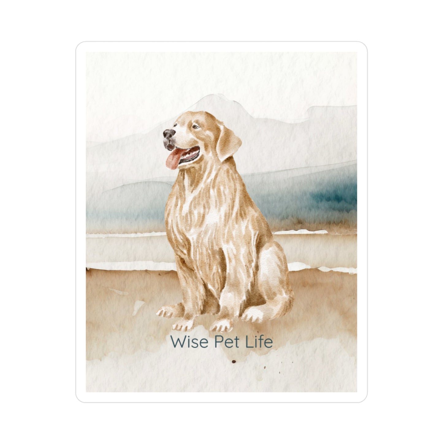 Golden Retriever Vinyl Decal