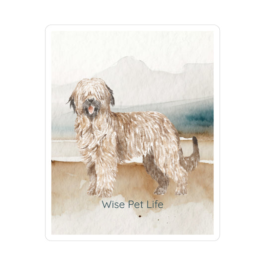 Briard Sticker