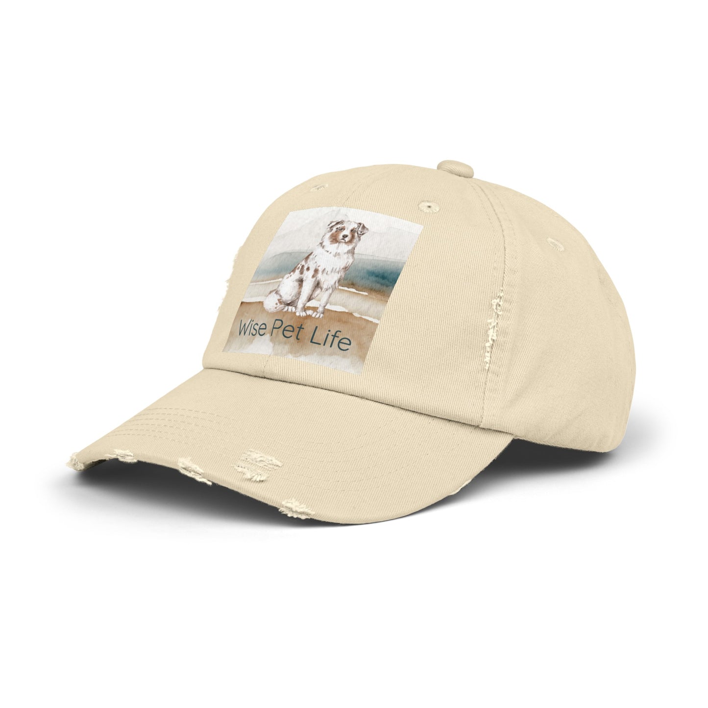 Australian Shepherd Distressed Cap