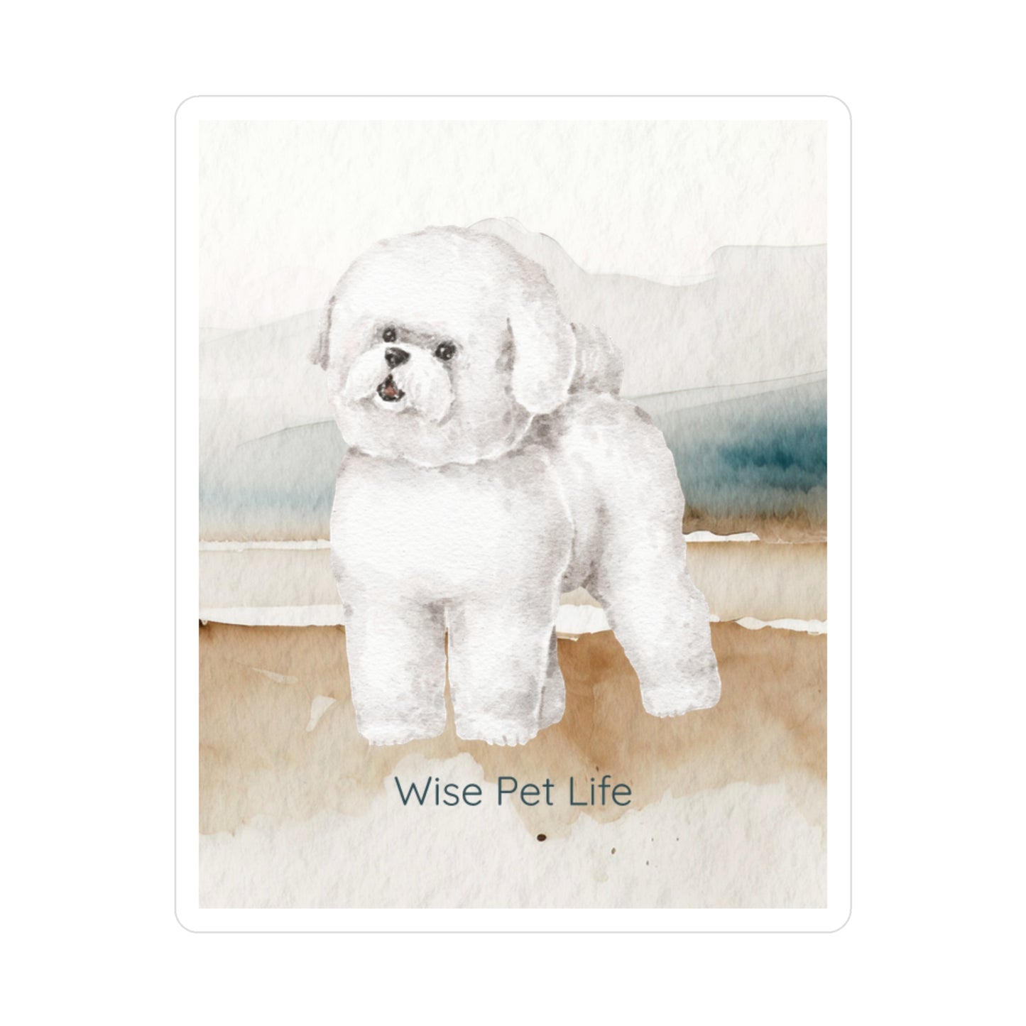 Bichon Frise Sticker