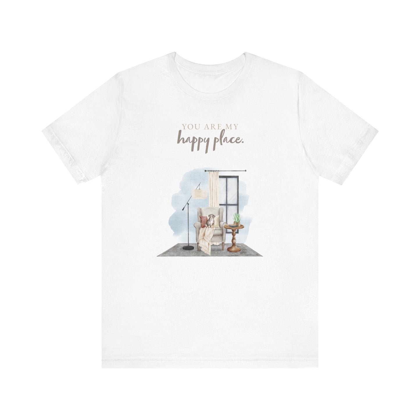 Appenzeller Sennenhund T-Shirt, “You are My Happy Place”