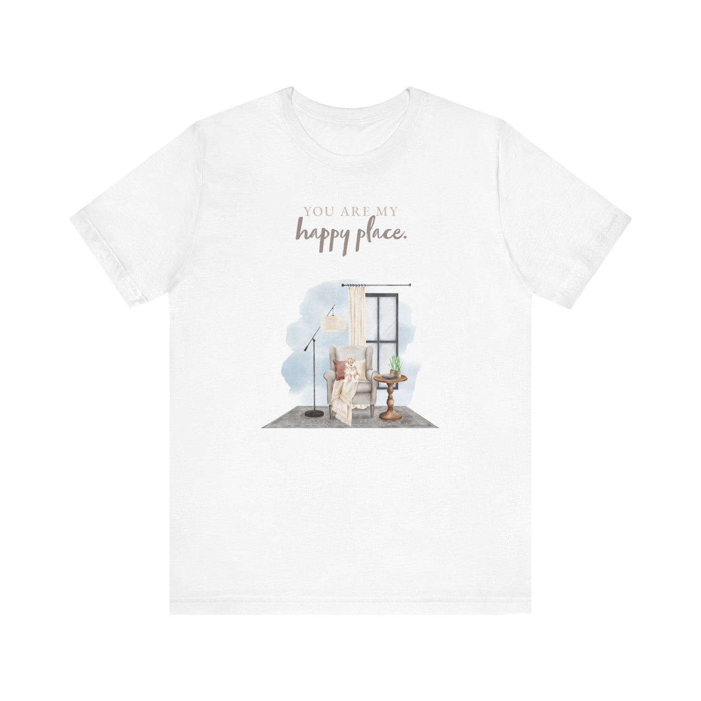 Shiba Inu T-Shirt, “You are My Happy Place”