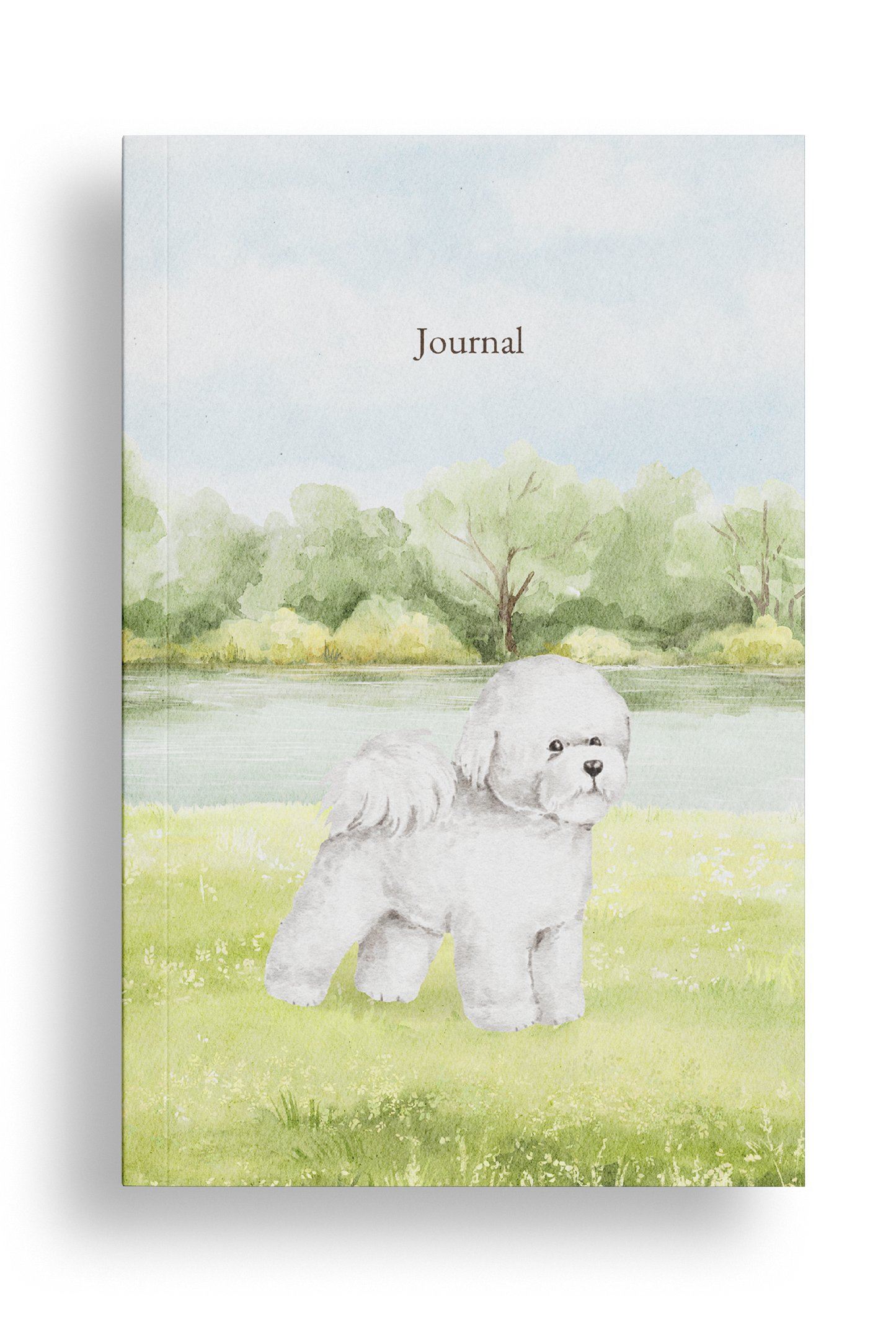 Bichon Frise Dog Journal / Diary, Soft Cover