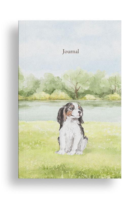 Cavalier King Charles Spaniel Dog Journal / Diary, Soft Cover