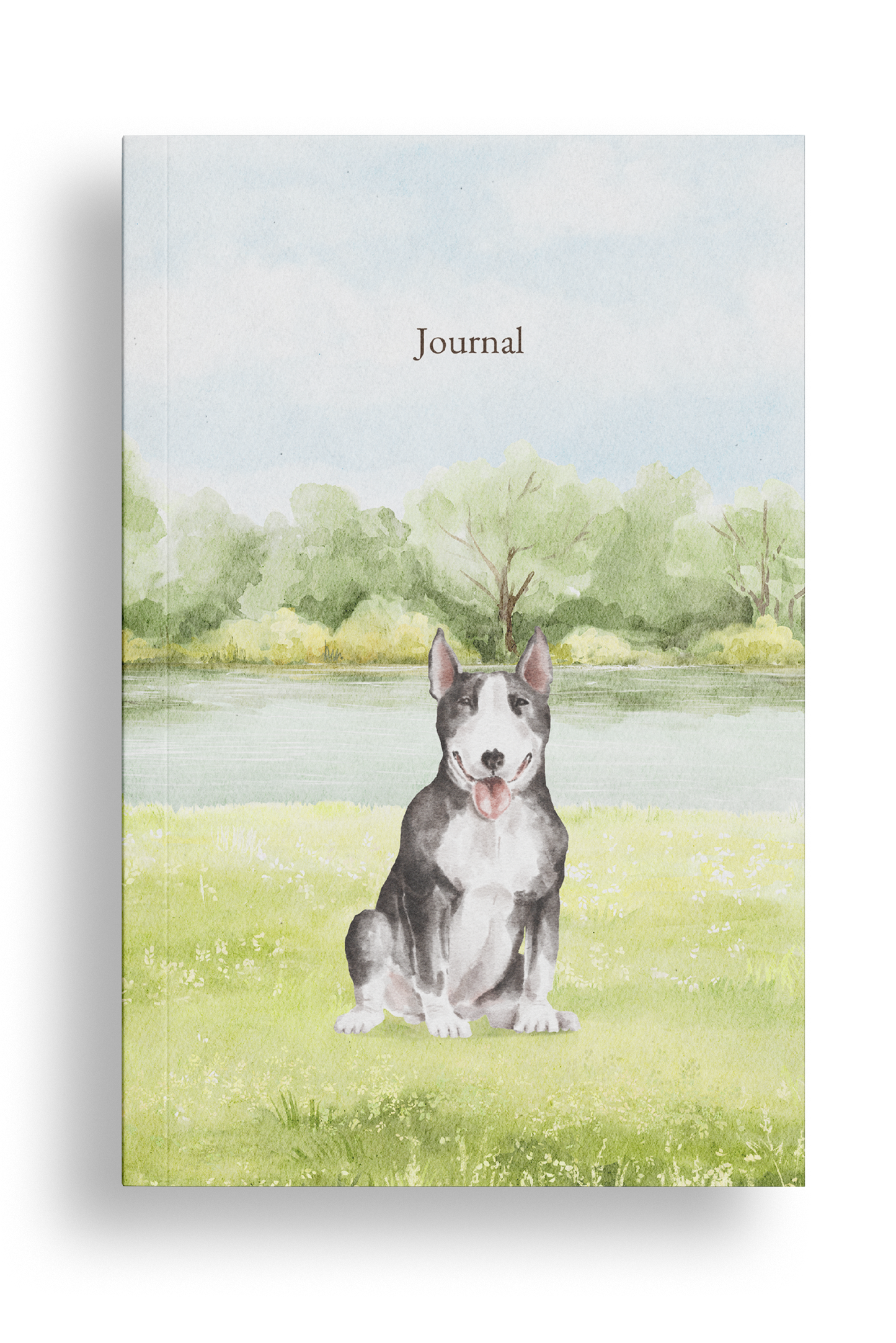 Bull Terrier Dog Journal / Diary, Soft Cover