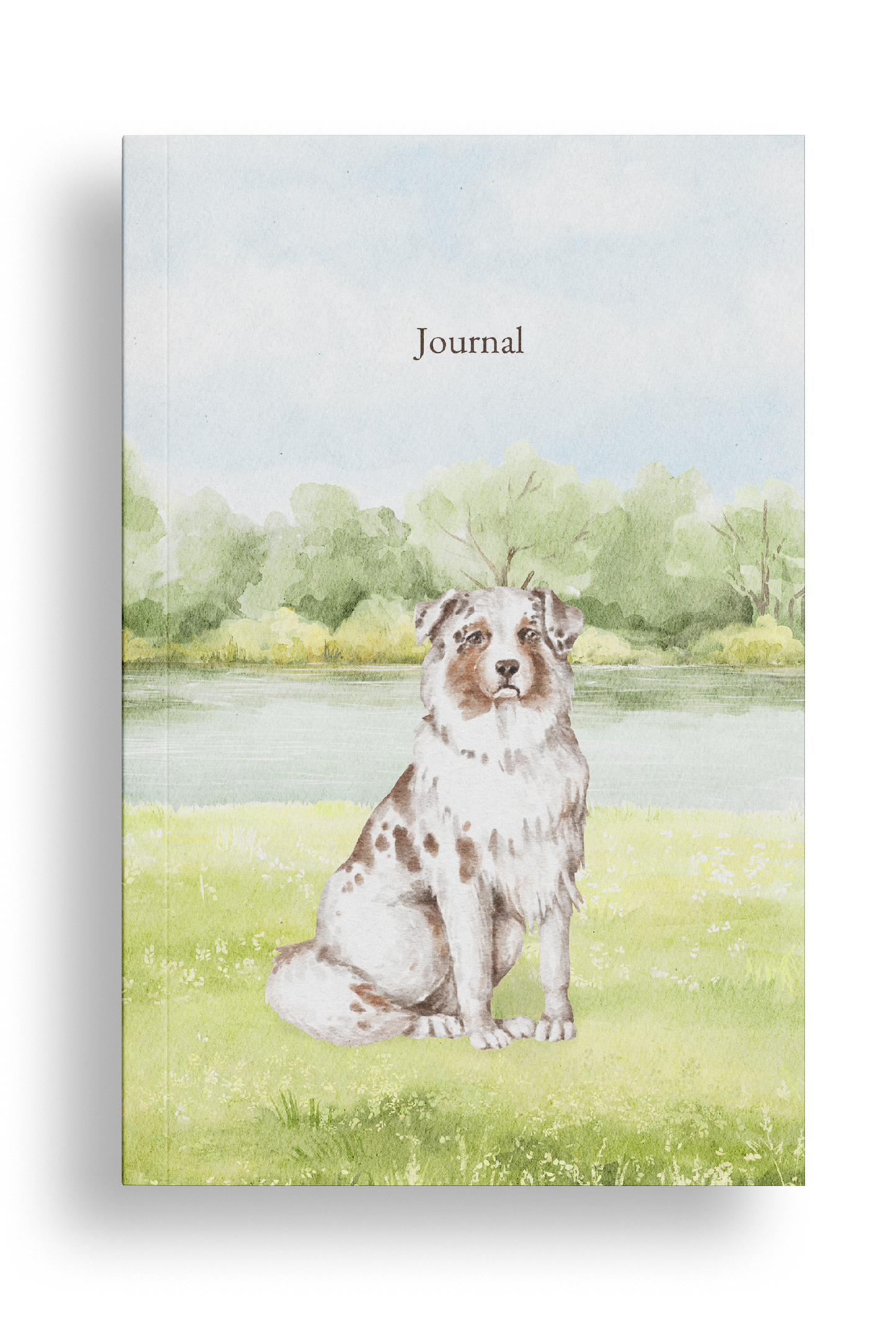 Australian Shepherd Dog Journal / Diary, Soft Cover