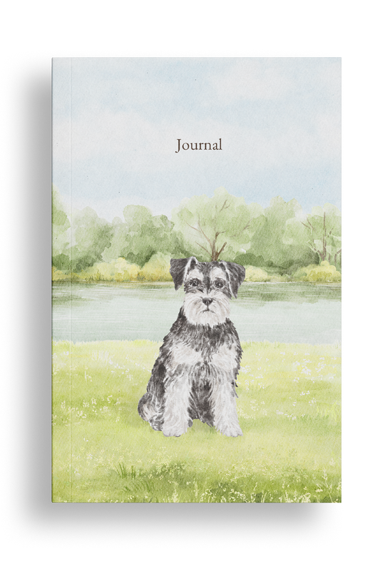 Schnauzer Dog Journal / Diary, Soft Cover