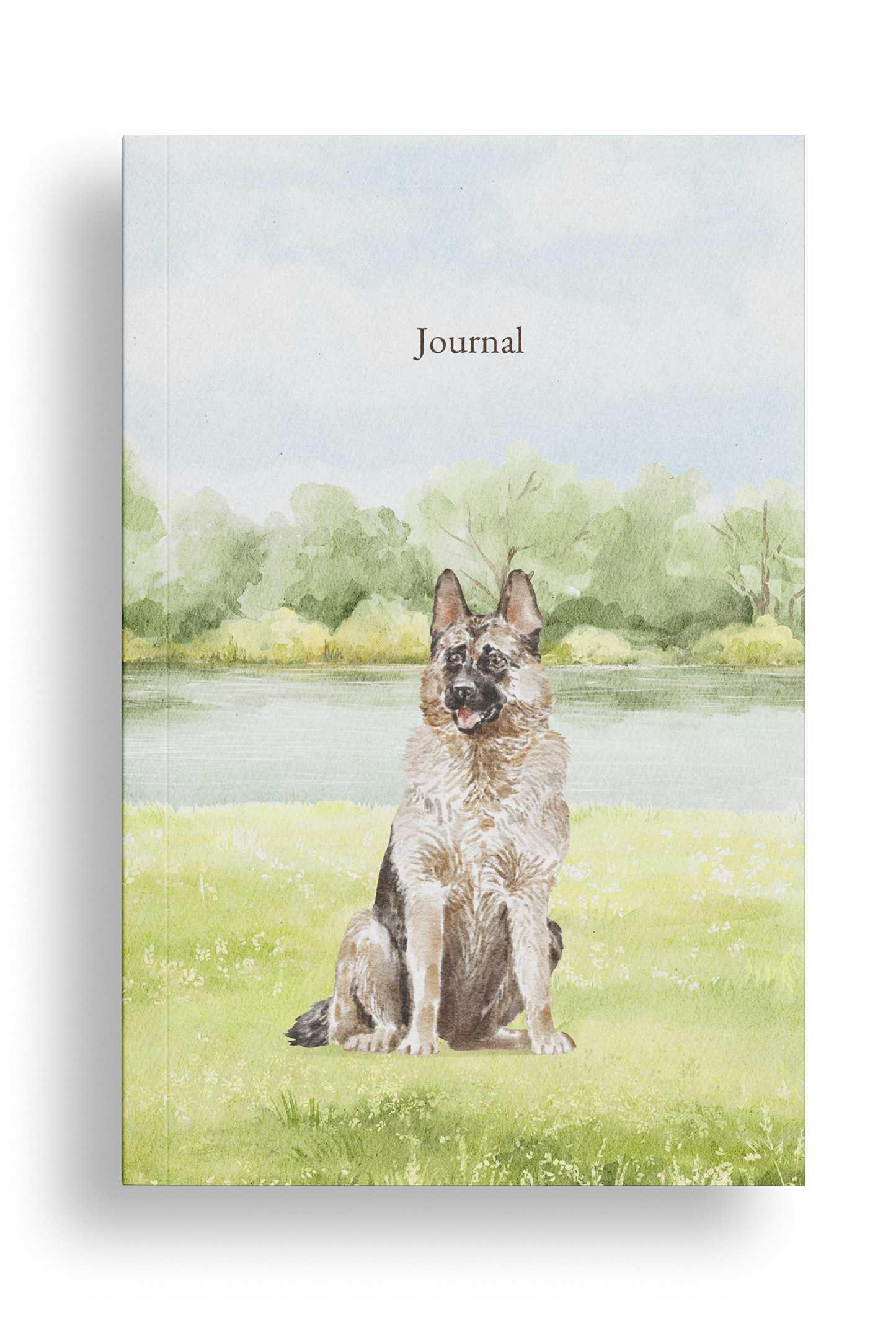 German Shepherd Dog Journal / Diary, Soft Cover