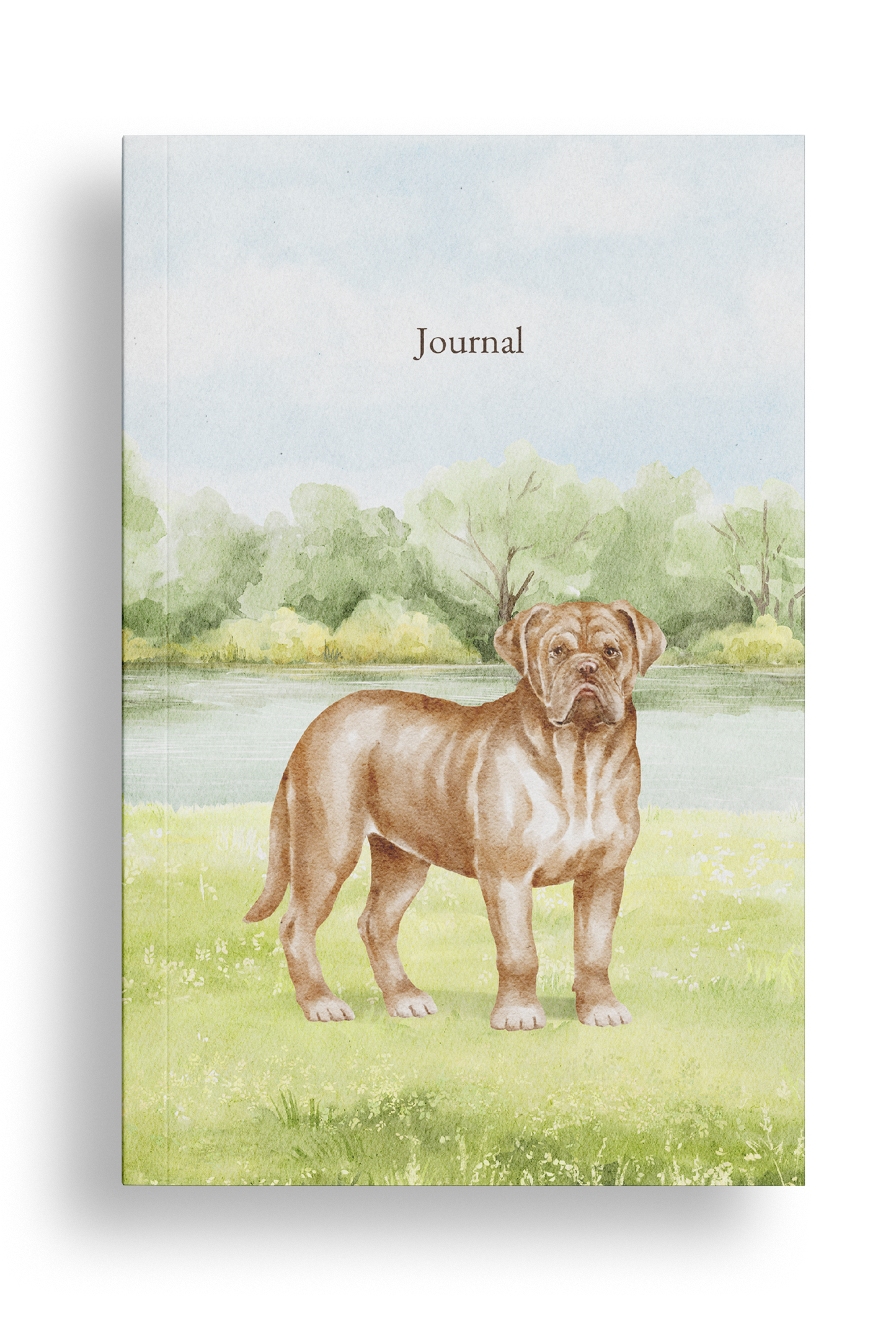 Dogue de Bordeaux (French Mastiff) Dog Journal / Diary, Soft Cover