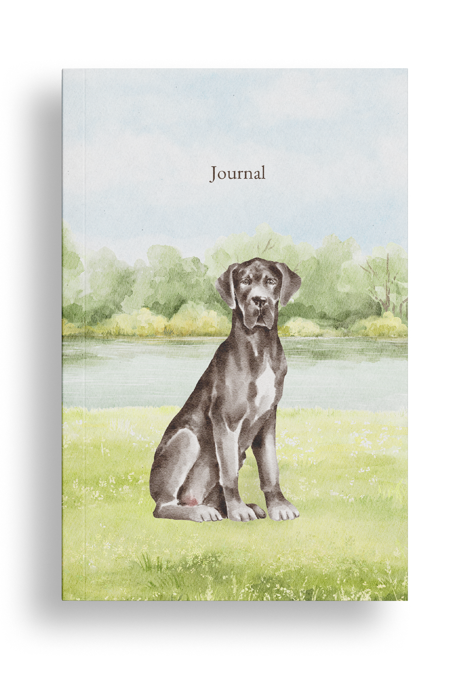 Great Dane Dog Journal / Diary, Soft Cover