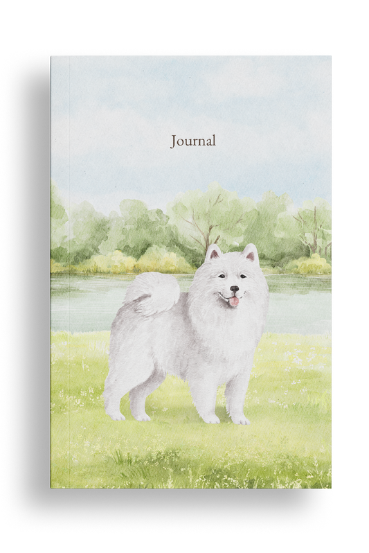 Samoyed Dog Journal / Diary, Soft Cover