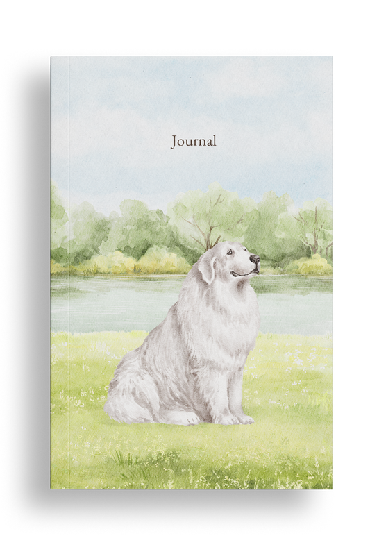 Great Pyrenees Dog Journal / Diary, Soft Cover