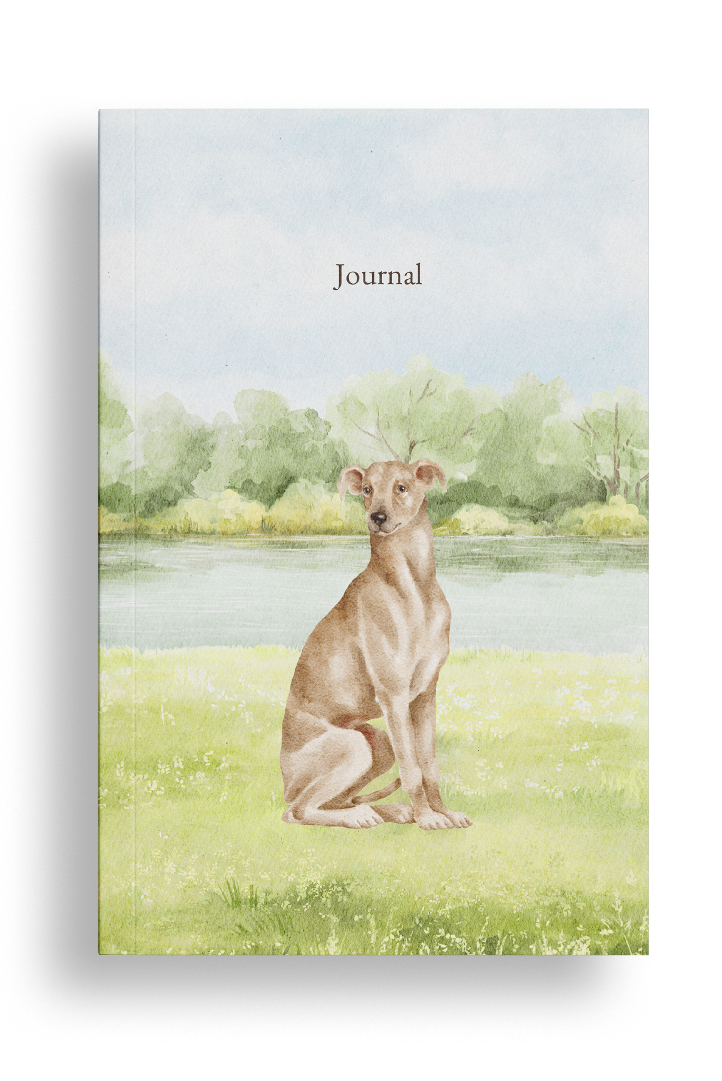 Whippet Dog Journal / Diary, Soft Cover